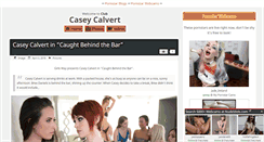 Desktop Screenshot of clubcaseycalvert.com